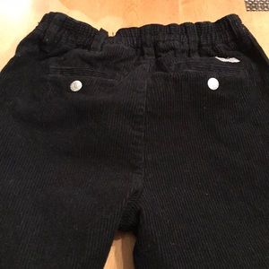 Boys izod blk corduroy